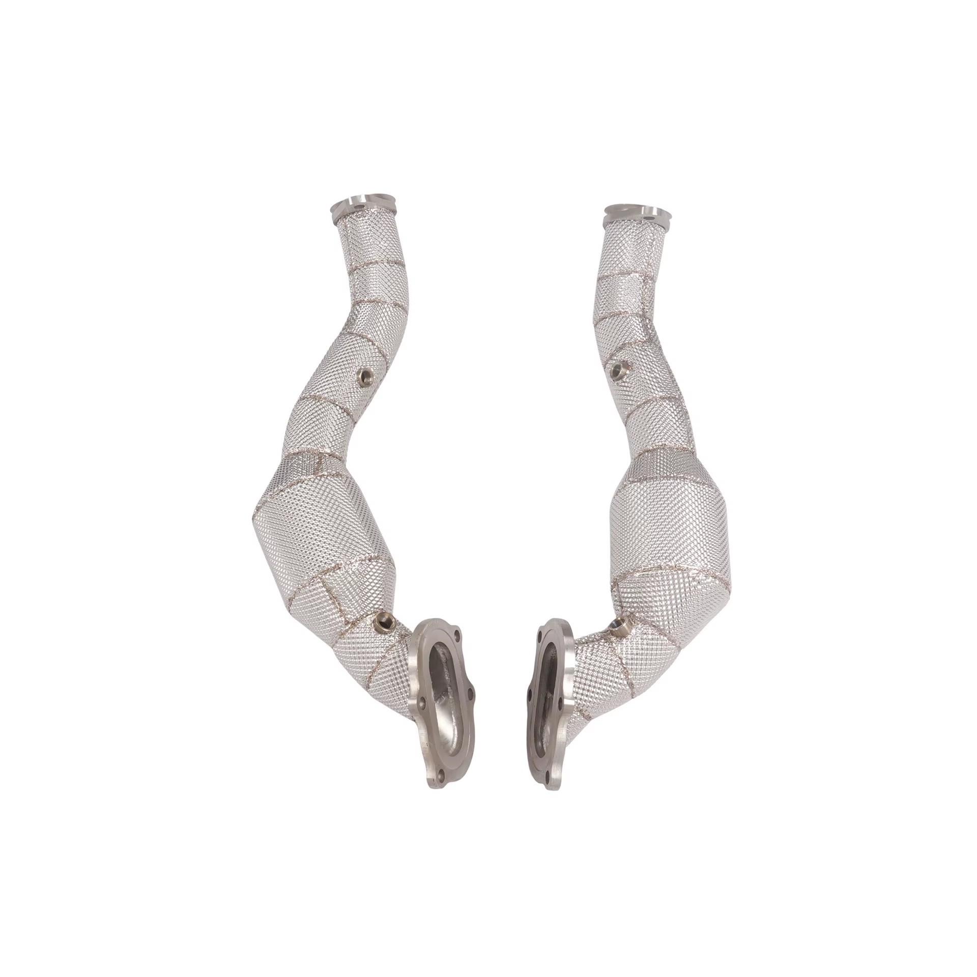Suitable for Chevrolet Corvette C7 6.2L downpipe with catalytic converter and insulation material