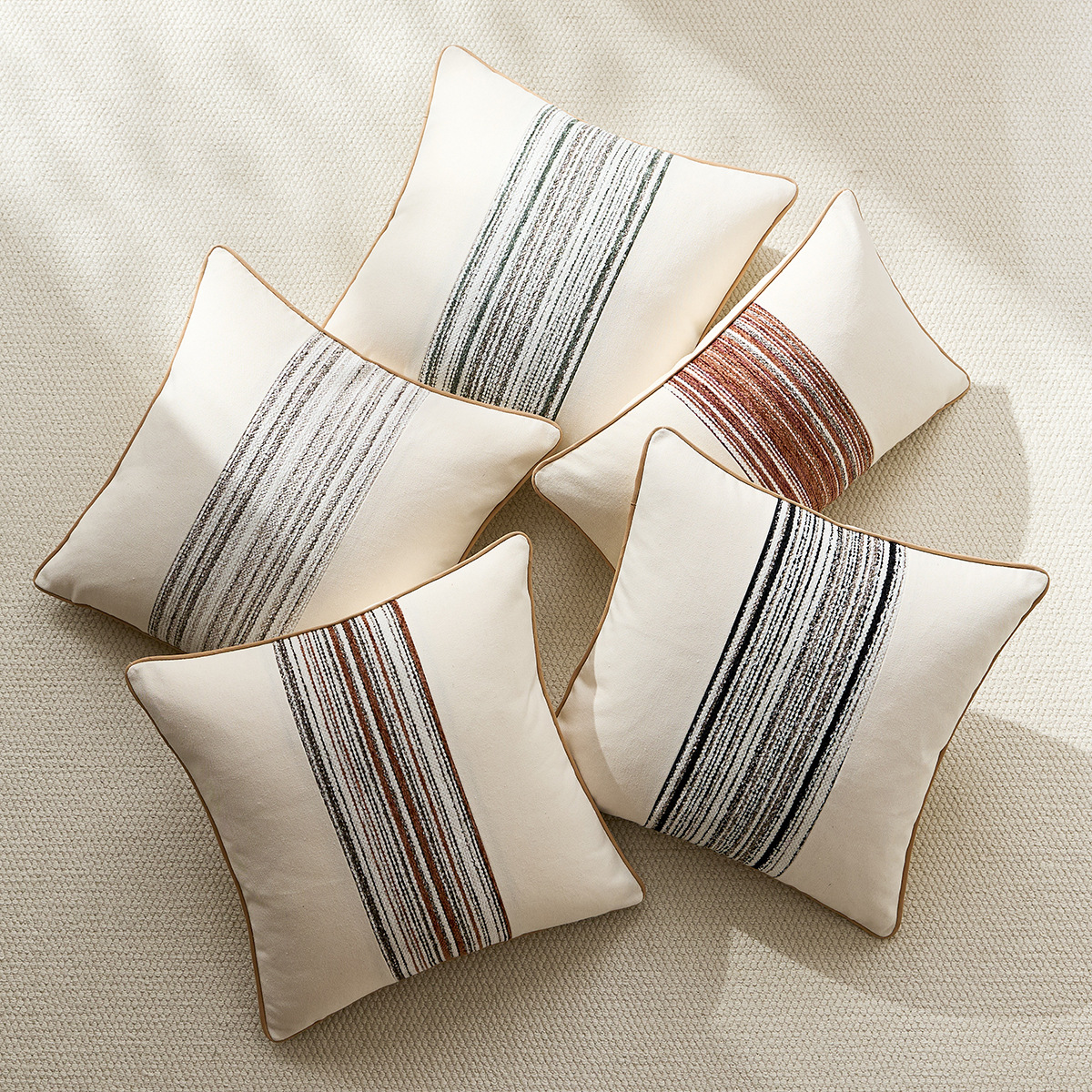 Cojín Decorativo para Sofá de Felpilla para Dormitorio y Sala de Estar image 3
