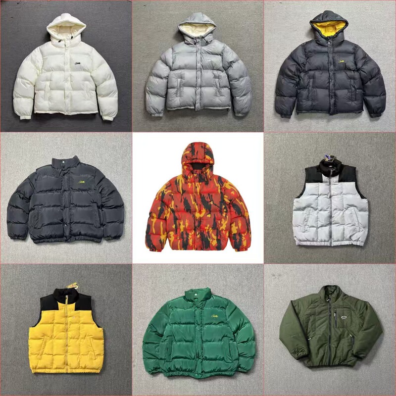 Cross-Border Export Wholesale Corteiz Alcatraz New Embroidered Letter Logo Casual Thickeneded Cotton Jacket Trendy