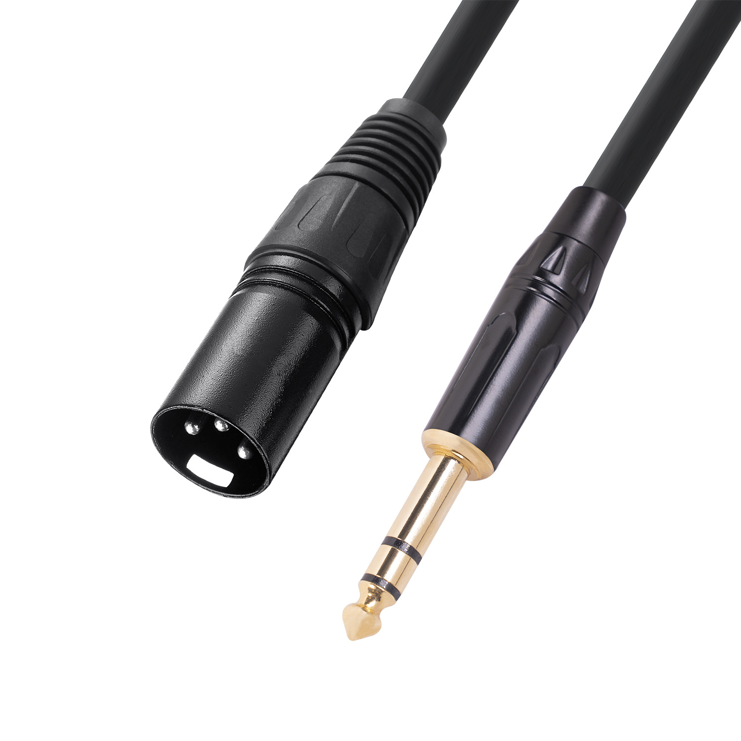 Manufacturer's best-selling new model, metal shell, balanced connection, 6.35mm to XLR male audio cable