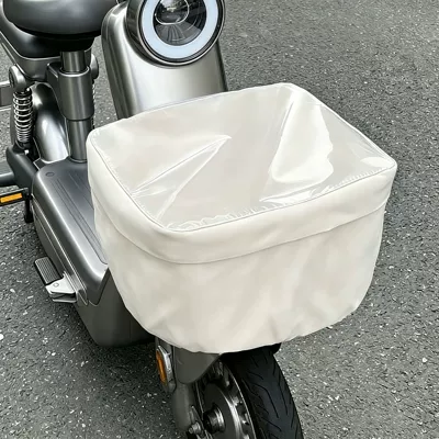 Electric vehicle basket rain Other Electric Vehicle Accessories - off-white-upgraded-version-water-resistant-dust-proof