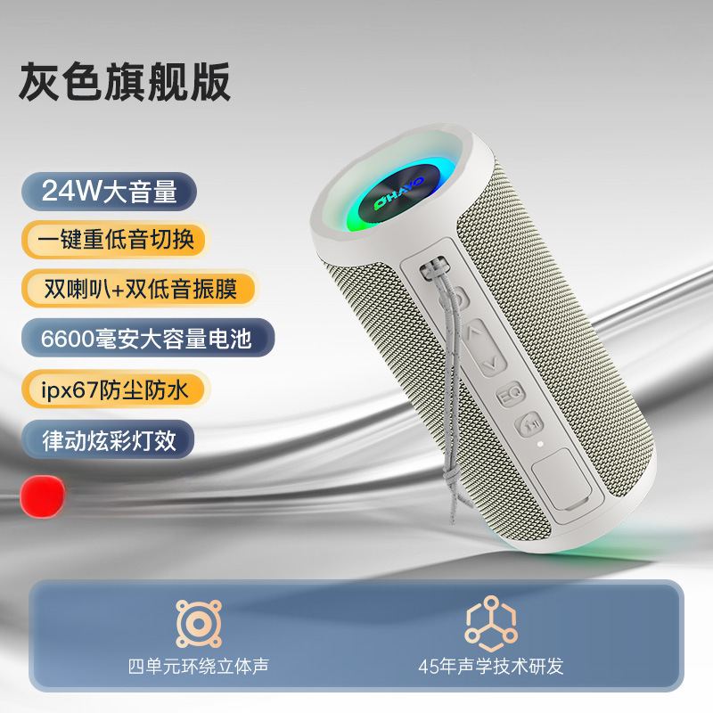 Ryden x10MAX Bluetooth スピーカー 35 ワット大音量サブウーファー家庭用屋外ポータブル車小型スピーカー|undefined