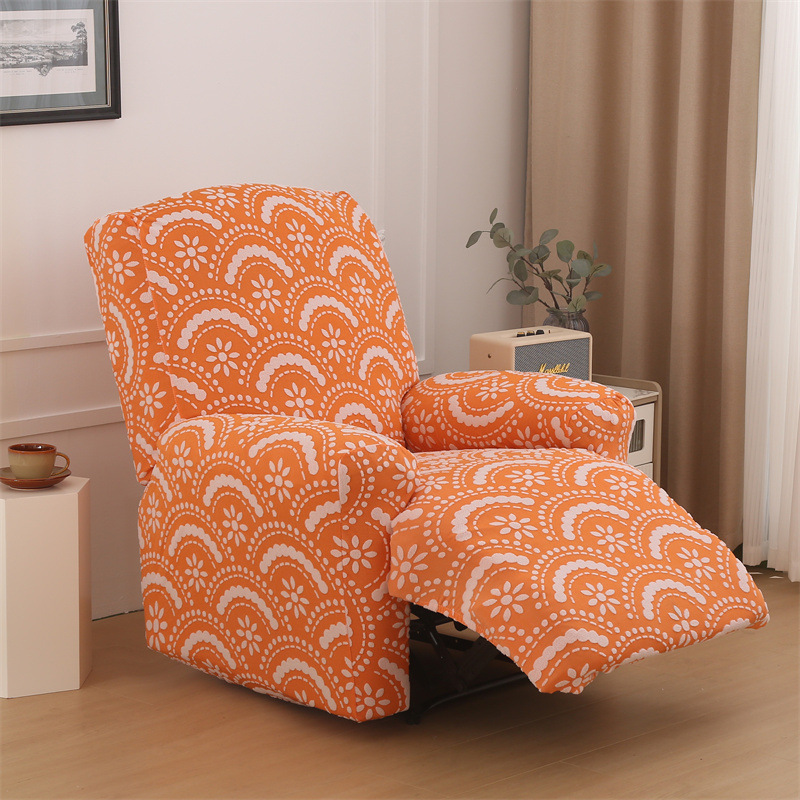 Jacquard Stretch Chivas Sofa Cover Thickened Cationic Single Sofa Cover All-inclusive Rocking Chair Recliner Cover Cross-border
