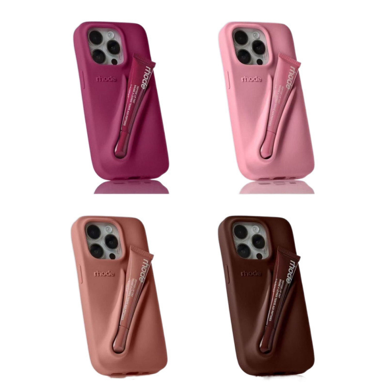 ヘイリーと同じリップグレーズ携帯電話ケースセットは、サムスン S24 落下防止携帯電話保護ケース保護カバーに適しています。|undefined