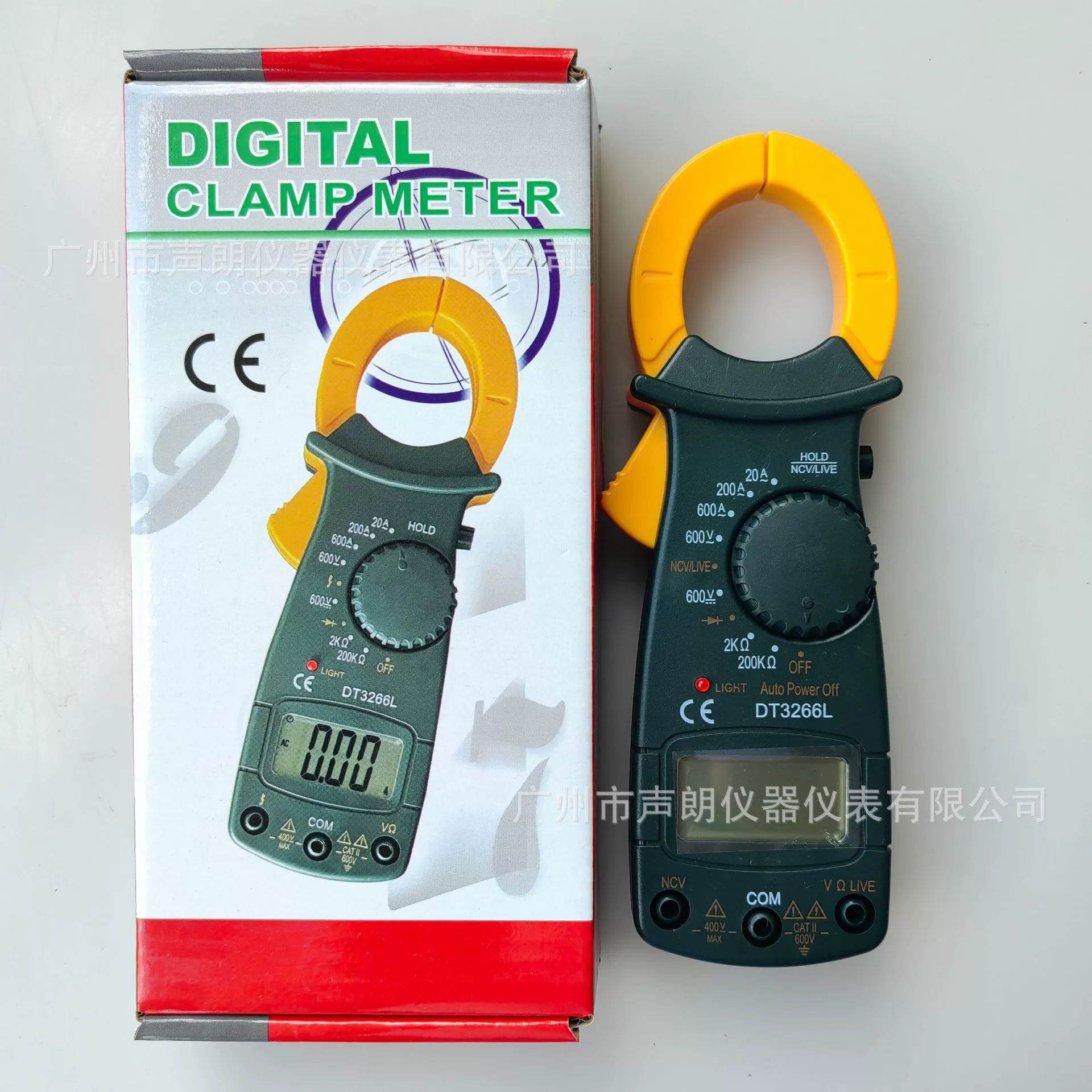 大电路板DT3266L数字钳形表交流600A电流表外贸出口仪表电压表