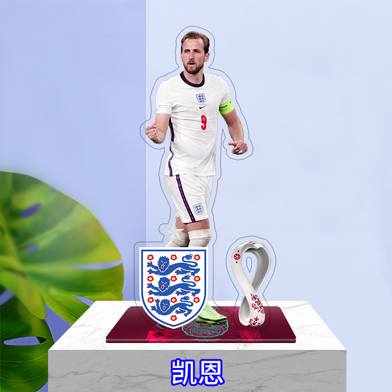Figura Acrílica de Estrella de Fútbol de Acrílico, para Regalo de Cumpleaños