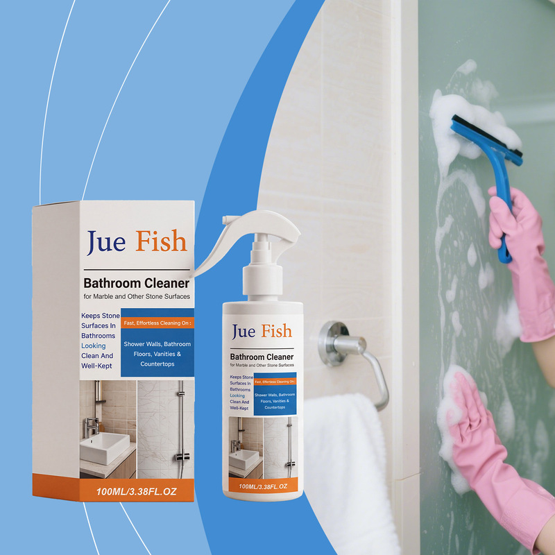 JUE FISH Bathroom Cleaner - Bathroom Tile Wall Stain Remover, Daily Cleaning and Maintenance, Mold Removal Cleaner JUE FISH Bathroom Cleaner - Bathroom Tile Wall Stain Remover, Daily Cleaning and Maintenance, Mold Removal Cleaner