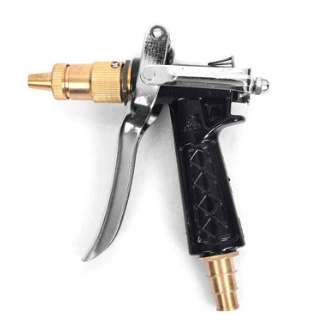 Car Wash Water Gun Head, High-Pressure Water Gun Hose, Household Use, Straight Plug-In Nipple Connector, Specialized for Auto Repair Shops (High pressure car wash water gun) - pagoda-type