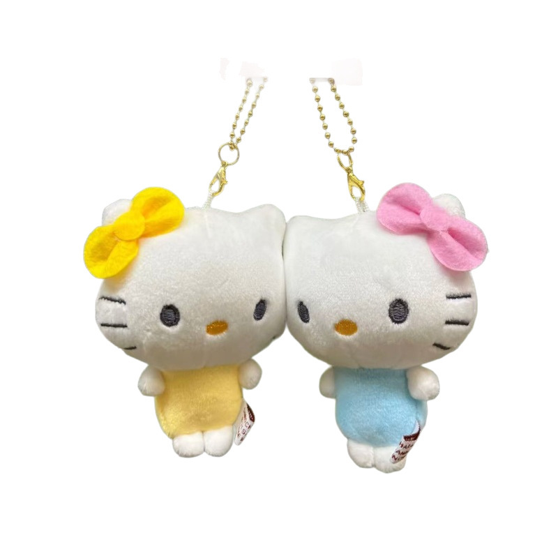 小红书三丽鸥贴脸磁吸情侣娃娃Hello Kitty和好闺蜜一起包包挂件|undefined