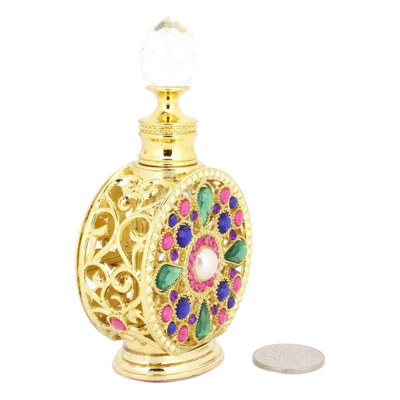 En stock al por mayor 10ML Oriente Medio Dubai botella de perfume botella vacía inversa Paris perfume sub-botella