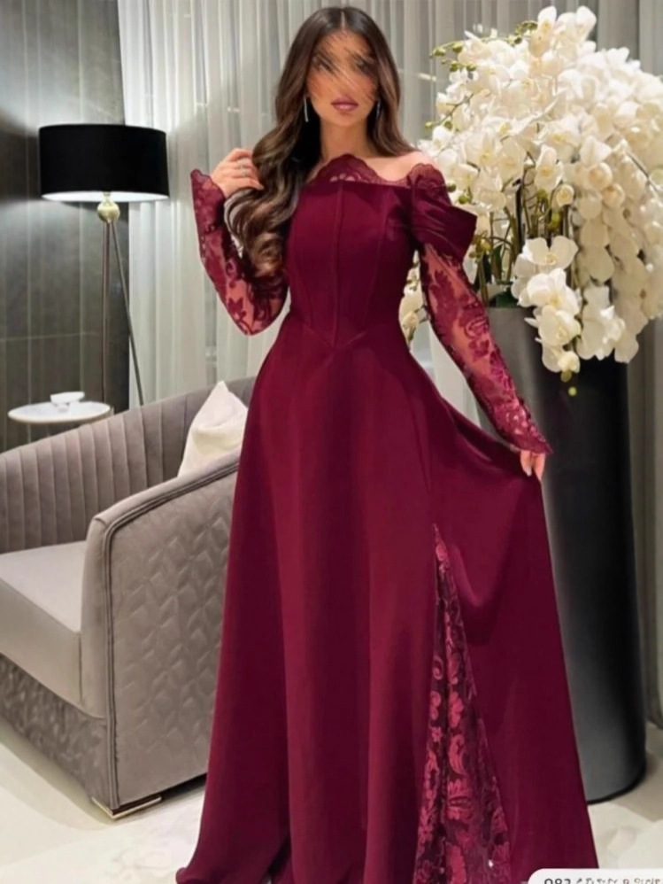 Europa y los Estados Unidos de comercio exterior ropa de mujer transfronteriza nuevo vestido de Amazon color sólido elegante ligero lujoso sexy vestido de fiesta