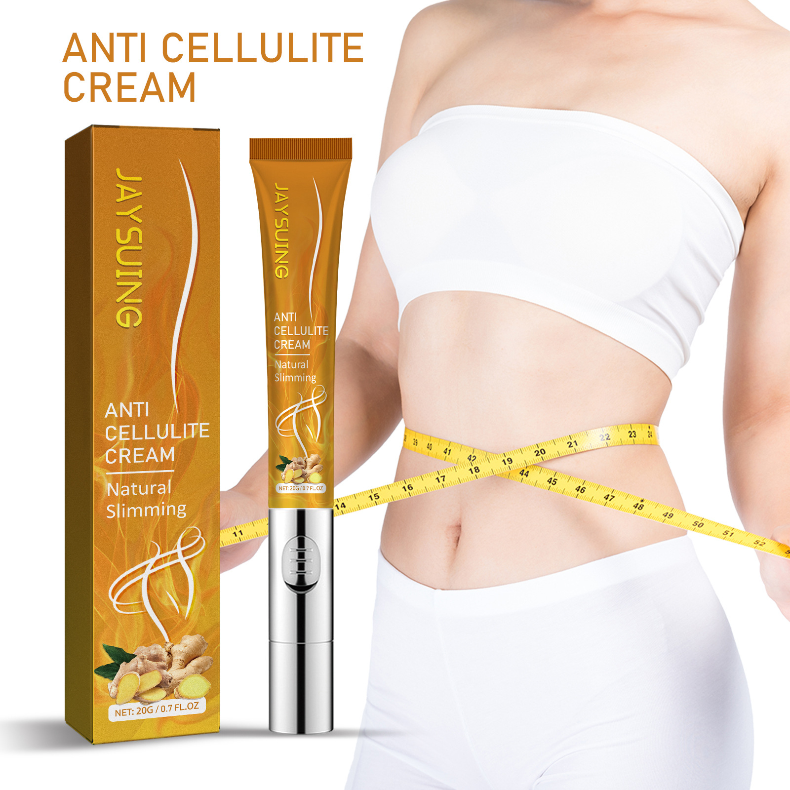 Jaysuing Elektrický zpevňující a tvarující masáž stehenních svalů, krém na krásu břicha a pokožky_voghion.com