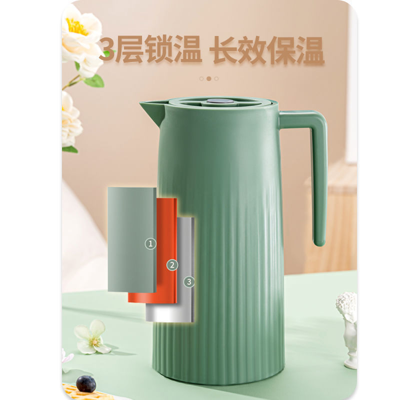 Hervidor de agua/tetera térmica con taza, estilo europeo, para bodas