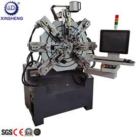 厂家直销无凸轮弹簧机 全自动3D多轴数控线材折弯弹簧机