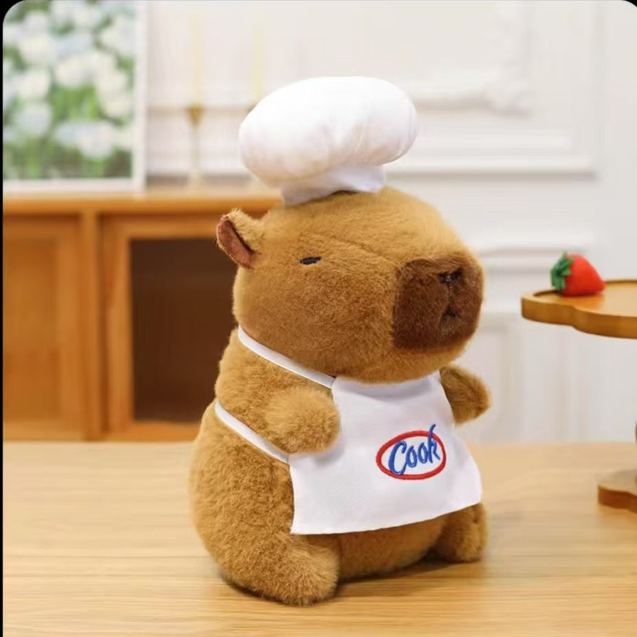 Capybara Plush Toy Claw Machine Stuffed Animal Ugly-Cute Capybara Doll Activity Plush Toy Birthday Gift