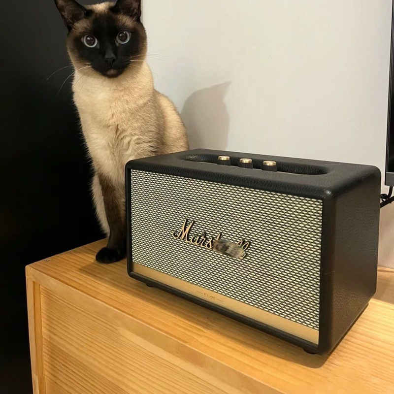 Huaqiangbei Duoduo Same Model Marshall Macton Home Outdoor Bluetooth Large Speaker M18 Retro Stereo