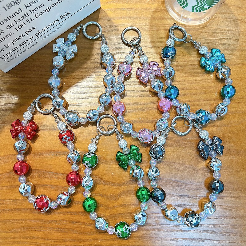 Cuentas Sanliou cadena de caja de teléfono móvil en vivo muñeca colgante para evitar la pérdida de pequeños regalos de estudiantes al por mayor