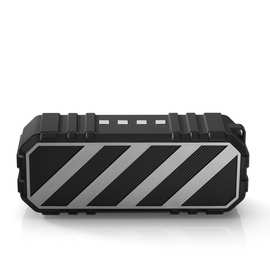 方形亮眼银斜纹四按键杰里方案蓝牙5.0可插卡低功耗无线音响音箱