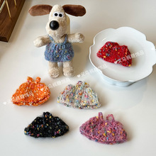 手工针织毛线玩偶裙子DIY掌门狗吊带裙装饰公仔娃娃换装服饰配件