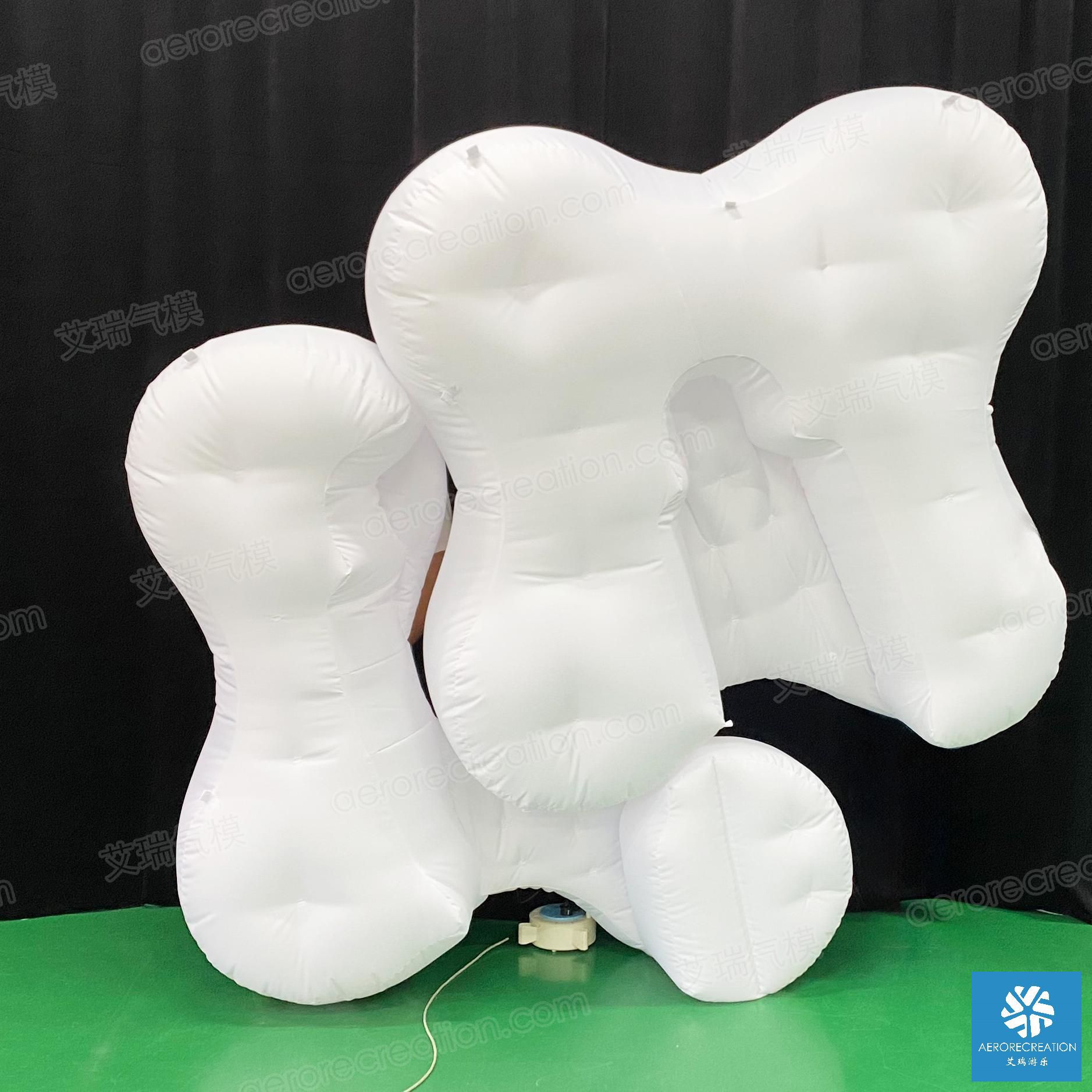 【厂家直销  批量发货】宽2.5m 悬挂橱窗气模组合 商业美陈新款