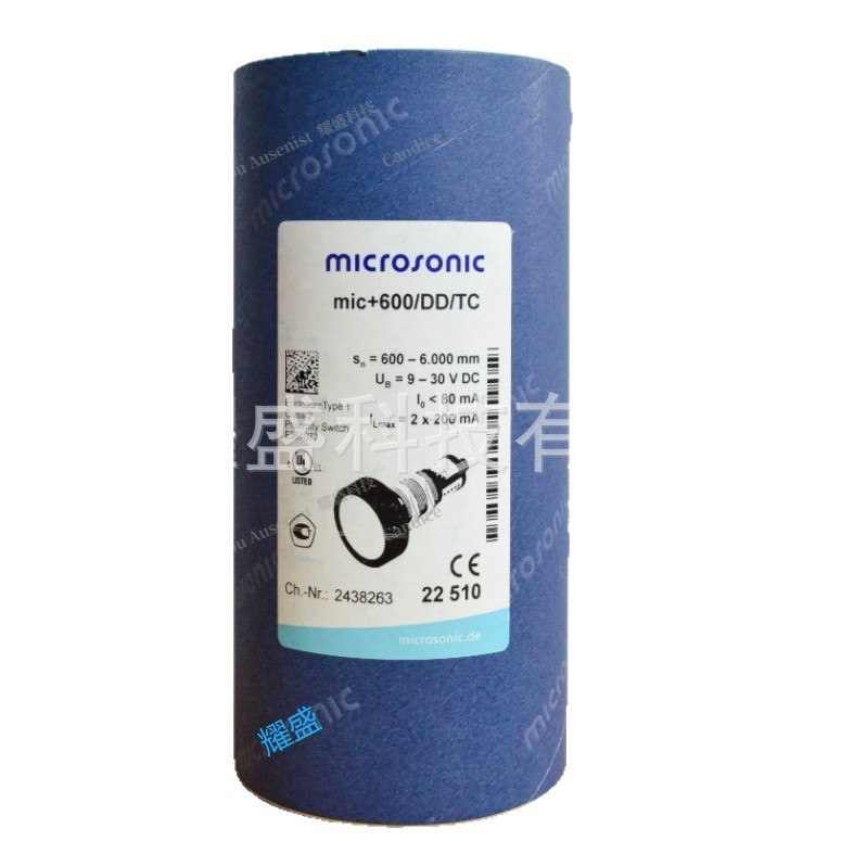 Mic+600/DD/TC MICROSONIC sensor crm+35/D/TC/E mic+600/DD/TC/E