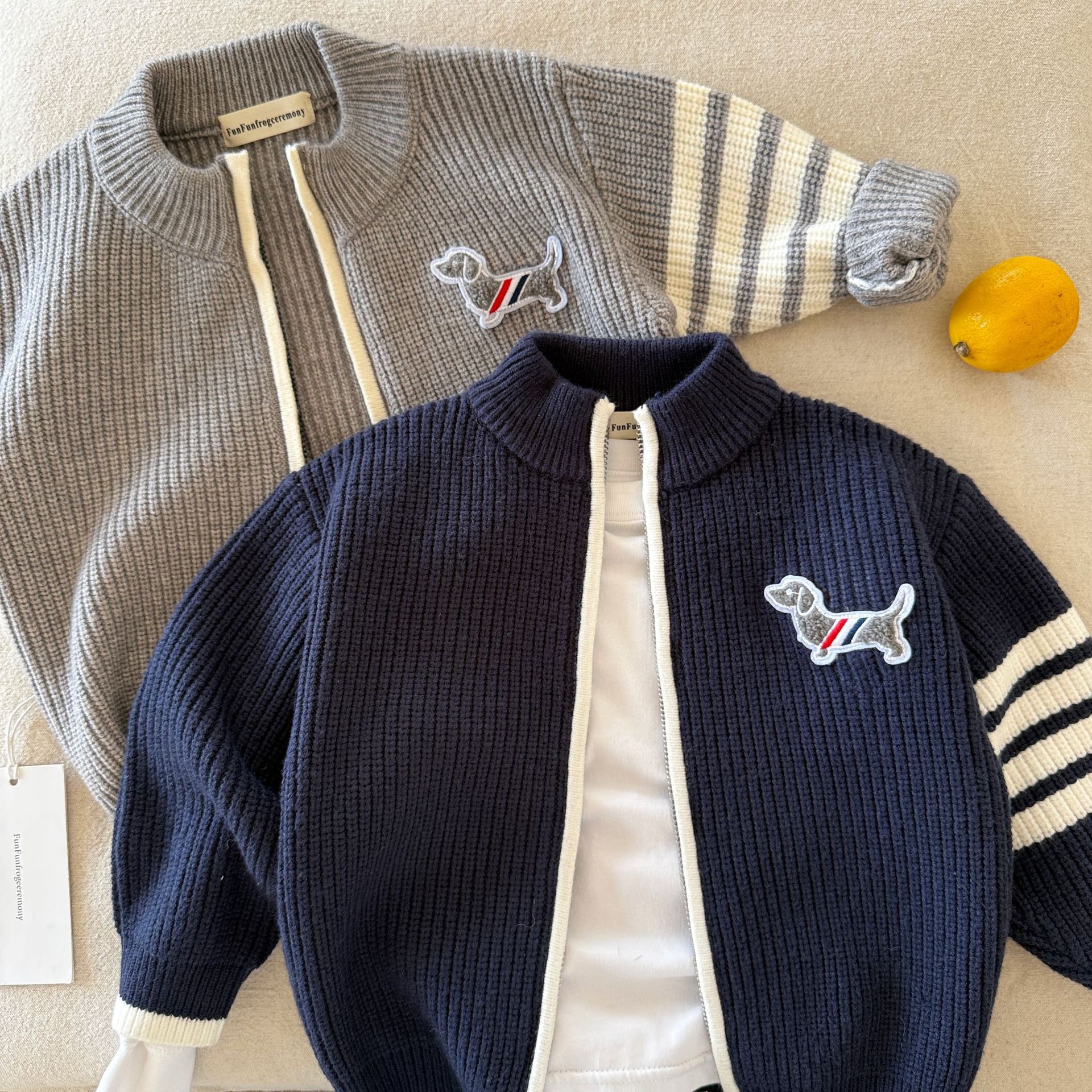Children's knitted sweater