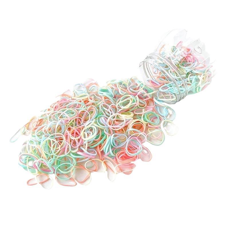 Banda de goma desechable para niños, el cabello del bebé no daña el cabello