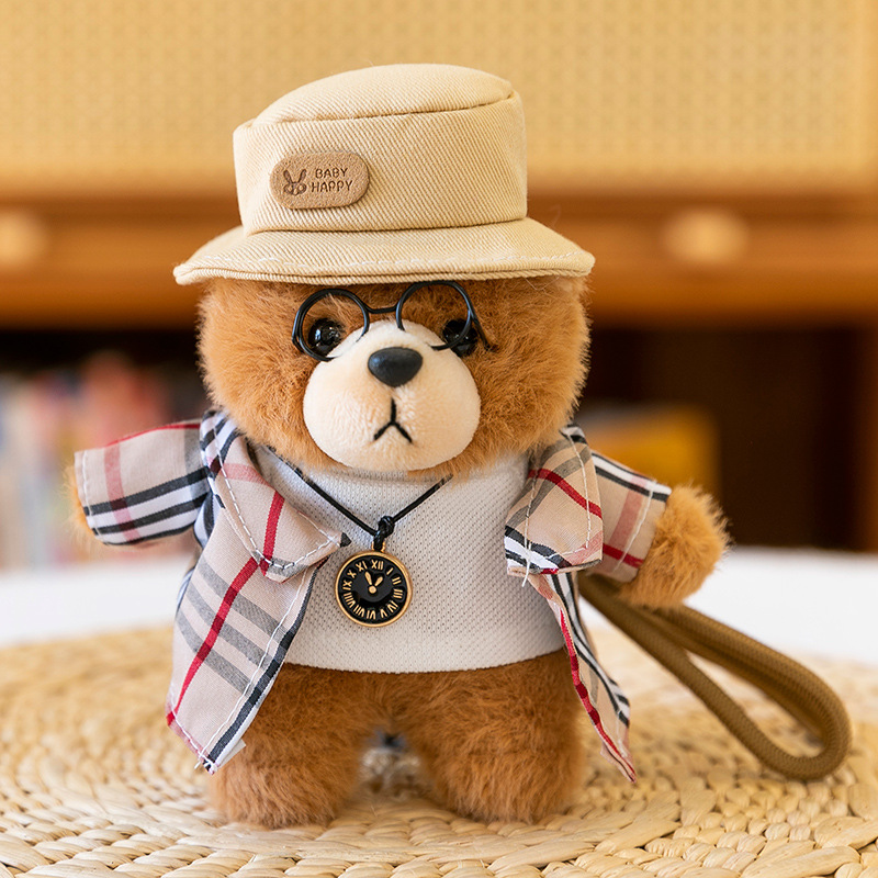 Comercio exterior William Bear Bear Colgante Peluche Cute Tide Play Colgante Muñeca Llavero Regalo al por mayor