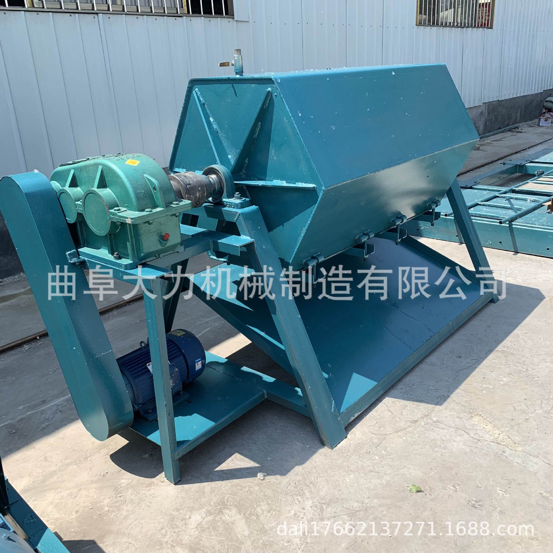 鹅暖石滚筒抛光研磨机 磨料物料自动筛选抛光机 大力机械