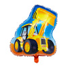 Realistic forklift, excavator, balloon, car suitable for photo sessions, decorations, new collection