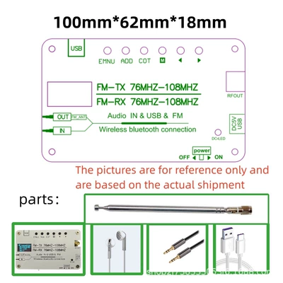 FM Modulyator Radio Transmitter Bluetooth Aux