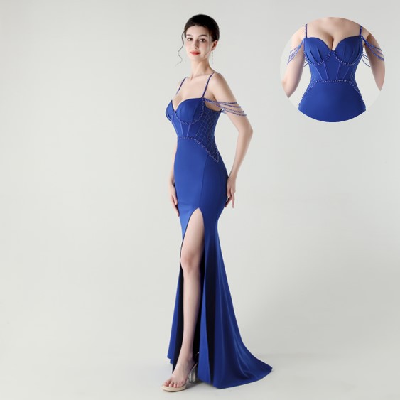 33358# New lace craft three-dimensional mesh fishbone strap waist…