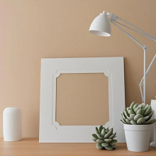 相框卡纸有孔无孔尺寸可选正方形长方形装裱十字绣国画框内衬卡纸