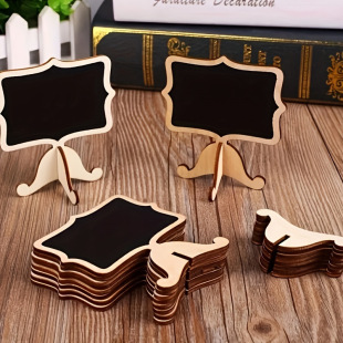 Cross-border Mini Blackboard Sign Food Sign Valentine's Day Birthday Wedding Party Small Blackboard Display Board A24