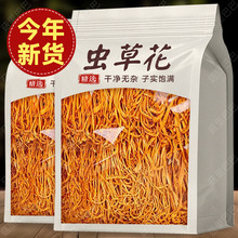 古田虫草花无干燥剂新鲜干货批发孢子头煲汤食材商用