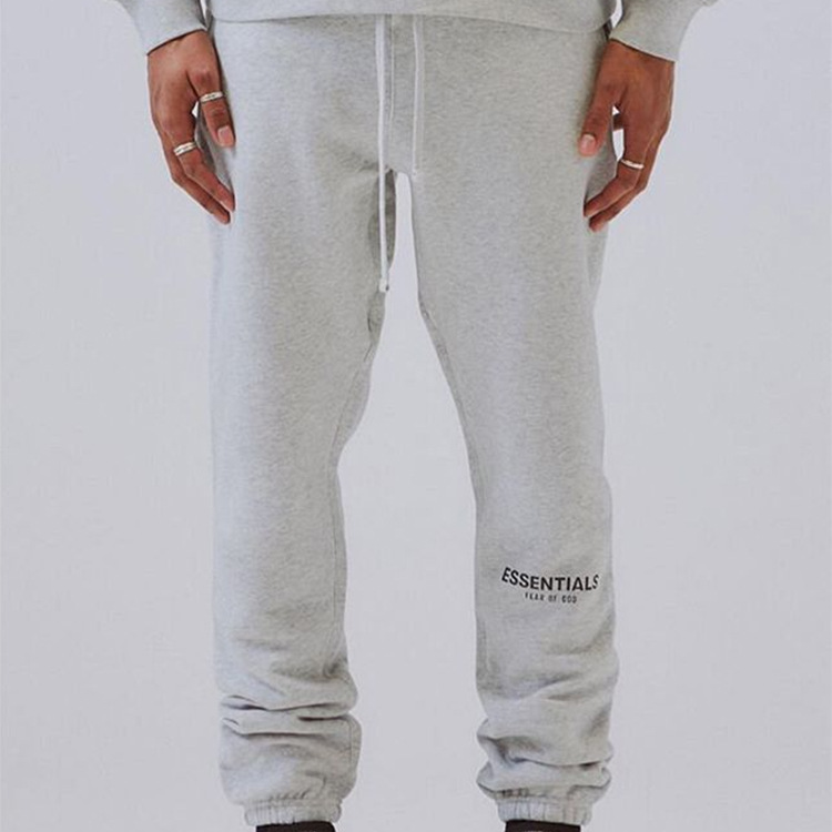Pantalones de chándal atados al tobillo de miedo de DIOS Essentials sueltos más tamaño marca de moda forrado de lana hombres y mujeres mismos pantalones Casuales