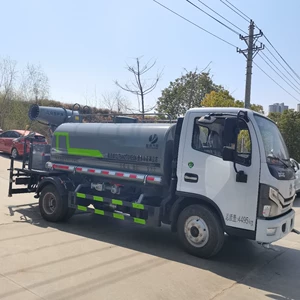 Kiçik 5 tonluq suvarma maşını, çoxfunksiyalı toz basdırıcı, Dongfeng zavodu