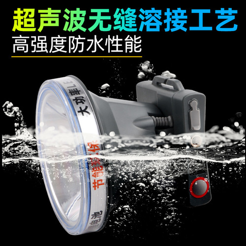 E-commerce dropshipping LED headlamp wholesale high-intensity lithium battery charging long-range head-mounted flashlight outdoor motion-sensitive