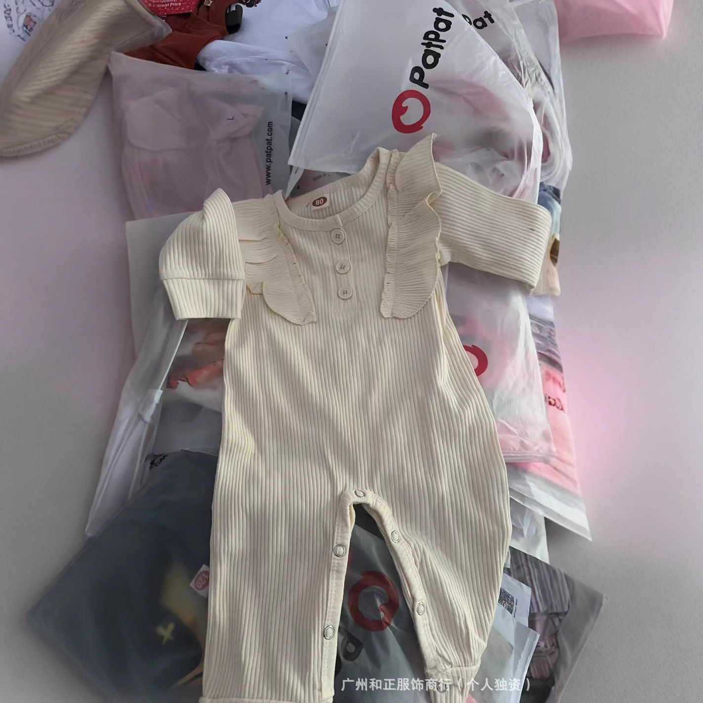 Comercio exterior set de ropa infantil dos piezas set de inventario ropa al por mayor marca mezcla estilo set de niños patpat image 4