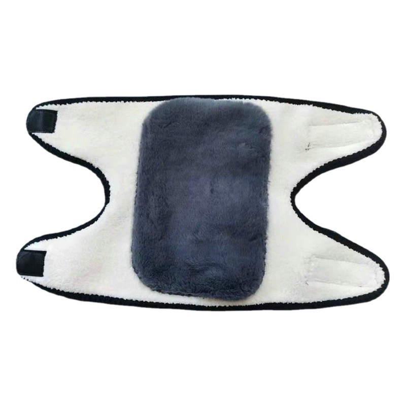 Имитация овечьей шерсти и меха кролика липкая пряжка теплая наколенник