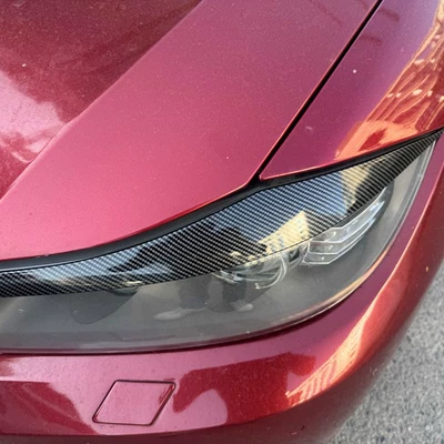 eyebrow car sticker, Lamp eyebrow
