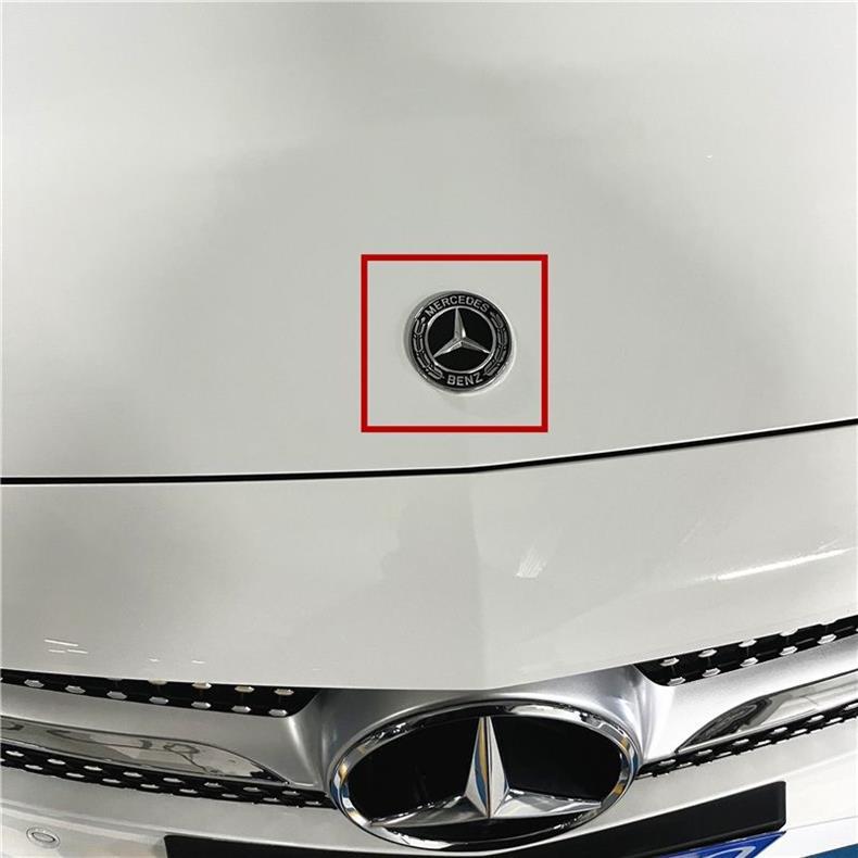 Suitable for Mercedes-Benz engine hood emblems, A-Class, C-Class, E-Class, CLA, Vito, GLK, ML, and R models; used for modifying and replacing car emblems