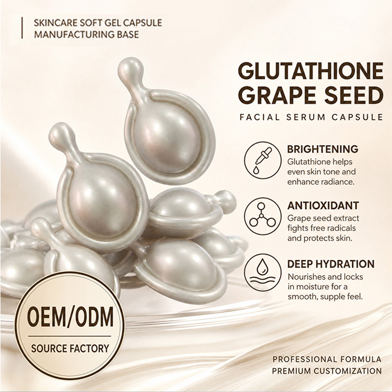 Glutathione & Grape Seed Capsule Glutathione Grape Seed Facial Essence Capsule