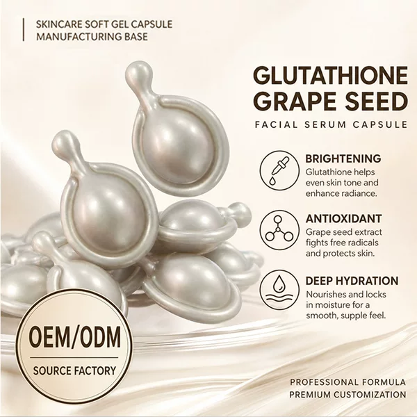 Glutathione & Grape Seed Capsule Glutathione Grape Seed Facial Essence Capsule