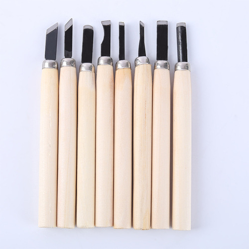 Carving Knife 12-piece Set Woodworking Carving Rubber Stamp Carving Beginner Carving Knife Carving Tool DIY Carving Knife