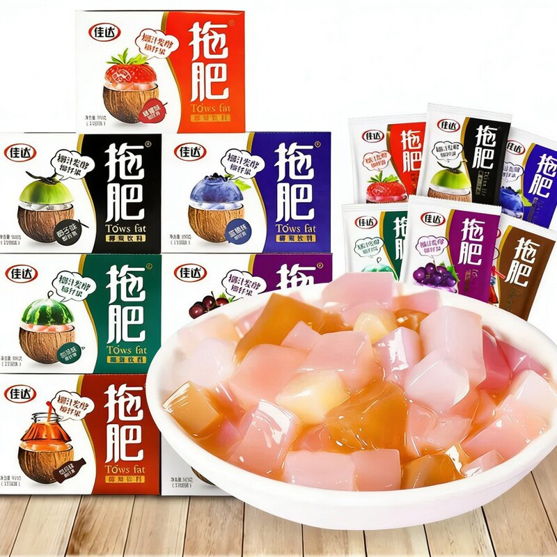 Jiada Toffee 60g Boxed Jelly Fruit Pulp Coconut Drink Suction Jelly Nostalgic Snack Supermarket Wholesale Free Shipping Jiada Toffee 60g Boxed Jelly Fruit Pulp Coconut Drink Suction Jelly Nostalgic Snack Supermarket Wholesale Free Shipping