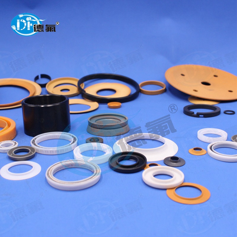 厂家聚四氟乙烯密封件 PTFE唇密封泛塞封 铁氟龙耐磨活塞环