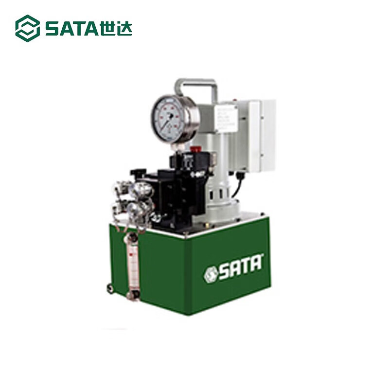 SATA 99030 bomba eléctrica de llave hidráulica de dos puertos (motor de escobillas)