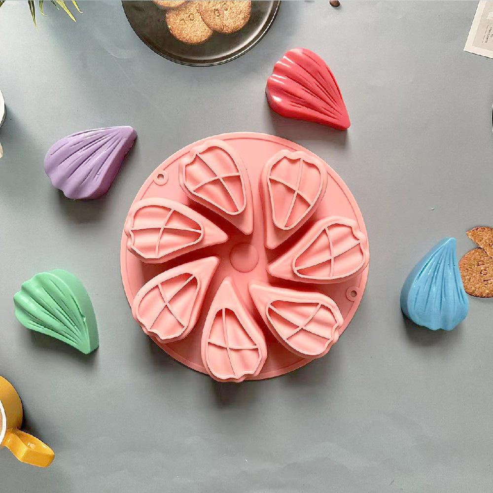 7 pétalos de amor 350 molde de pastel de silicona molde de pastel de gelatina torta molde de pan herramientas de horneado