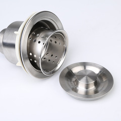 Kitchen sink double basin drainage pipe and drainage accessories direct sale single and double sink dish basin drainage manufacturer